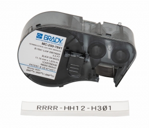 Brady  M4C-250-7641  koszulka termokurczliwa samogasnąca biała 8,50mm x 2,13m (170953)