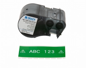 Brady M5C-1500-595-GN-WT etykieta winylowa zielona 38,10mm x 7,62m (170941)