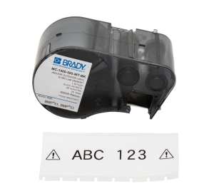 Brady M5C-1500-595-WT-BK etykieta winylowa biała 38,10mm x 7,62m (170944)