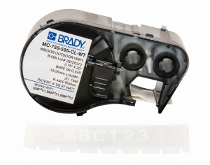 Brady M4C-750-595-CL-WT etykieta winylowa przezroczysta 19,05mm x 6,10m (170826)
