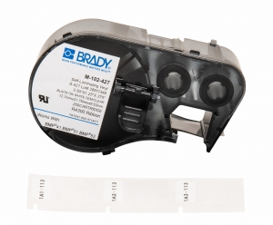 Brady M4-102-427 winylowa etykieta samolaminująca 12,70mm x 31,75mm (170741)