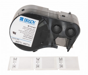 Brady M5-115-427 winylowa etykieta samolaminująca 38,10mm x 31,75mm (170864)