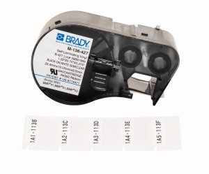 Brady M4-136-427 winylowa etykieta samolaminująca 25,40mm x 19,05mm (170751)