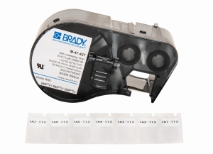 Brady M4-47-427 winylowa etykieta samolaminująca 25,40mm x 12,70mm (170755)