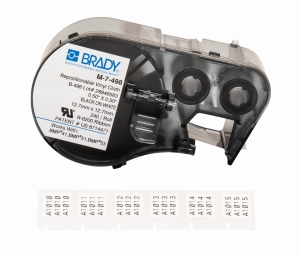 Brady M4-7-498 etykieta z płótna winylowego 12,70mm x 12,70mm (170787)