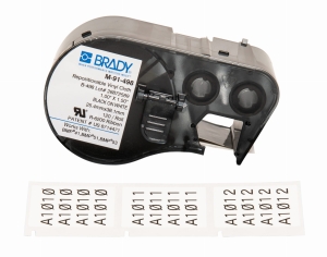 Brady M4-91-498 etykieta z płótna winylowego 25,40mm x 38,10mm (170789)