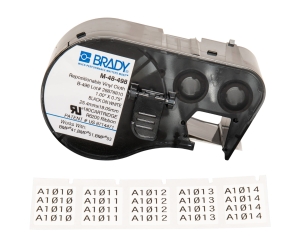 Brady M4-48-498 etykieta z płótna winylowego 19,05mm x 25,40mm (170790)