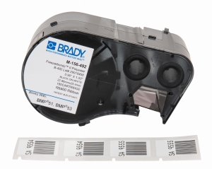 Brady M5-156-492 etykieta poliestrowa FreezerBondz 25,40mm x 22,86mm (170892)