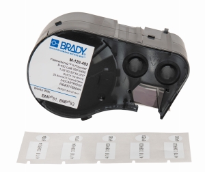 Brady M5-120-492 etykieta poliestrowa FreezerBondz 12,70mm x 25,40mm x 9,53mm (170894)
