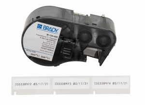 Brady M4-124-490 etykieta poliestrowa FreezerBondz 41,91mm x 12,70mm (170775)