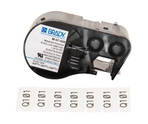 Brady M4-47-428 etykieta poliestrowa metalizowana 25,40mm x 12,70mm (170762)