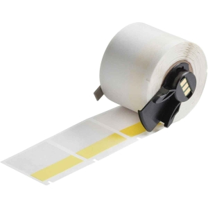 Brady M6-32-427-YL etykieta winylowa samolaminująca 250 sztuk  38,10 mm x 38,10 mm (173839)