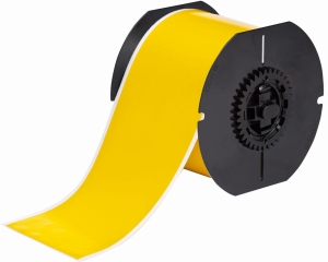 Brady B30C-3000-595-YL etykieta winylowa żółta 75,00mm x 30,40m (142033)
