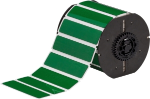 Brady B30EP-174-593-GN etykiety wypukłe poliestrowe zielone 101,60mm x 25,40mm (118036)