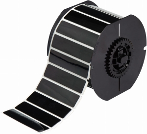 Brady B30EP-175-593-BK etykiety wypukłe poliestrowe czarne 76,20mm x 19,05mm (118042)