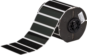 Brady B30EP-174-593-BK etykiety wypukłe poliestrowe czarne 101,60mm x 25,40mm (118038)