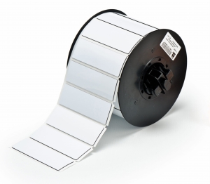 Brady B30EP-176-593-WT etykiety wypukłe poliestrowe białe 76,20mm x 25,40mm (118043)