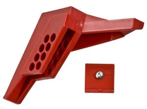 Brady nylonowa blokada zaworu kulowego (065666)