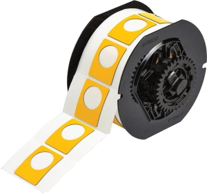 Brady B30EP-167U-593-YL etykieta wypukła żółta 38,10mm x 30,48mm (118058)