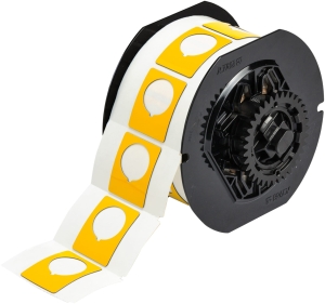 Brady B30EP-169-593-YL etykieta wypukła żółta 45,72mm x 45,72mm (118068)
