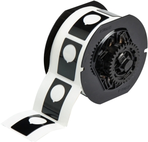 Brady B30EP-168-593-BK etykieta wypukła czarna 48,26mm x 30,48mm (118065)
