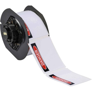 Brady B30-25-595-OSHADA Nagłówki na znaki z zadrukiem, docięte, puste Czarny, czerwony na białym 101,00 mm x 152,00 m (142190)