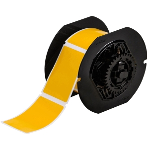 Brady B30-241-595-BLNKYL Nagłówki na znaki z zadrukiem, docięte, puste Żółty 57,00 mm x 75,00 m (142199)