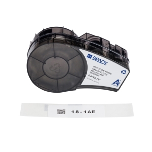 Brady M21-137-499 etykieta z tkaniny nylonowej 50,80mm x 19,05mm (152094)