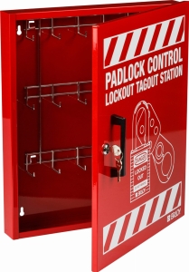 Brady zamykana szafka na kłódki - 18 haczyków (800118)