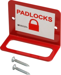 Brady mały wieszak - stacja na 4 kłódki (800120)