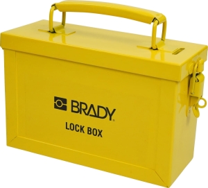 Brady skrzynka blokowania grupowego żółta (065672)