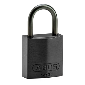 Brady tradycyjna kompaktowa kłódka aluminiowa - aluminiowa szekla 25 mm rożne klucze zestaw 6 szt. (834857)