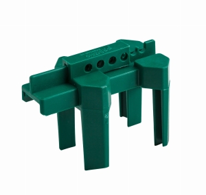 Brady mała blokada zaworu kulowego zielona (805848)