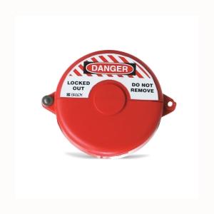 Brady standardowa blokada zaworu zasuwowego czerwona do pokręteł 64-127mm (065561)