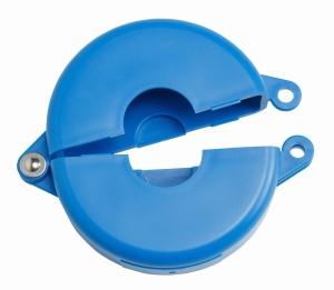 Brady standardowa blokada zaworu zasuwowego niebieska do pokręteł 64-127mm (065586)