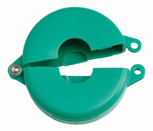 Brady standardowa blokada zaworu zasuwowego zielona do pokręteł 64-127mm (065596)