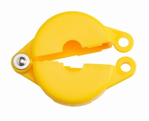 Brady standardowa blokada zaworu zasuwowego żółta do pokręteł 64-127mm (065591)