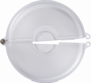 Brady standardowa blokada zaworu zasuwowego przezroczysta do pokręteł 165-254mm (145584)