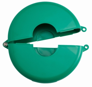 Brady standardowa blokada zaworu zasuwowego zielona do pokręteł 165-254mm (065598)