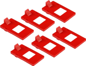 Brady dodatkowe nakładki do blokady bezpiecznika "bez otworów" 120/277 V (065404)