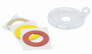 Brady bazy blokad przycisków / wyłączników awaryjnych 16mm - zestaw 5 szt (130822)