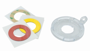 Brady bazy blokad przycisków / wyłączników awaryjnych 22mm - zestaw 5 szt (130823)