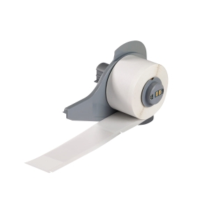 Brady M7-23-427 etykieta samolaminująca winylowa biała owijana 25,40 mm x  101,60 mm (173372) 