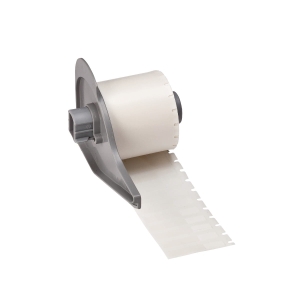 Brady M7-28-427 etykieta samolaminująca winylowa biała owijana 6,35 mm x  38,10 mm (174593) 