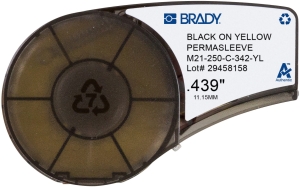Brady M21-250-C-342-YL koszulka termokurczliwa żółta (139752) 