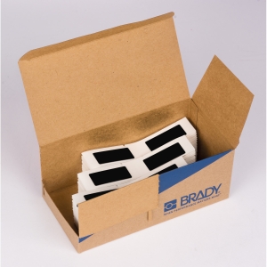 Brady M6-06-7593-BK etykiety czarne EPREP 15 mm x 45 mm (312032)